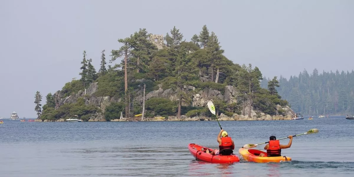 Examples of recreational activities-kayaking
